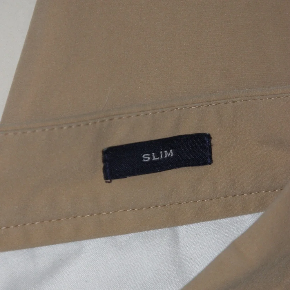 J‎ Crew Flex Slim Chino Pants Mens W31 L32 Tan Khaki Stretch Casual Workwear
